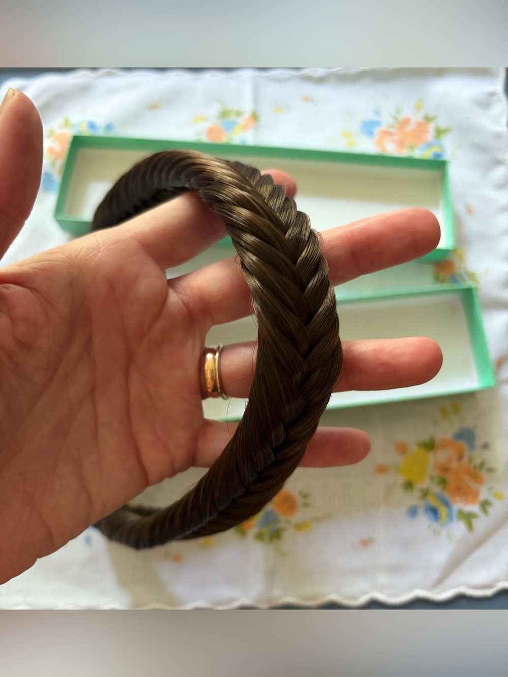Madison Braids Medium Brown Headband
